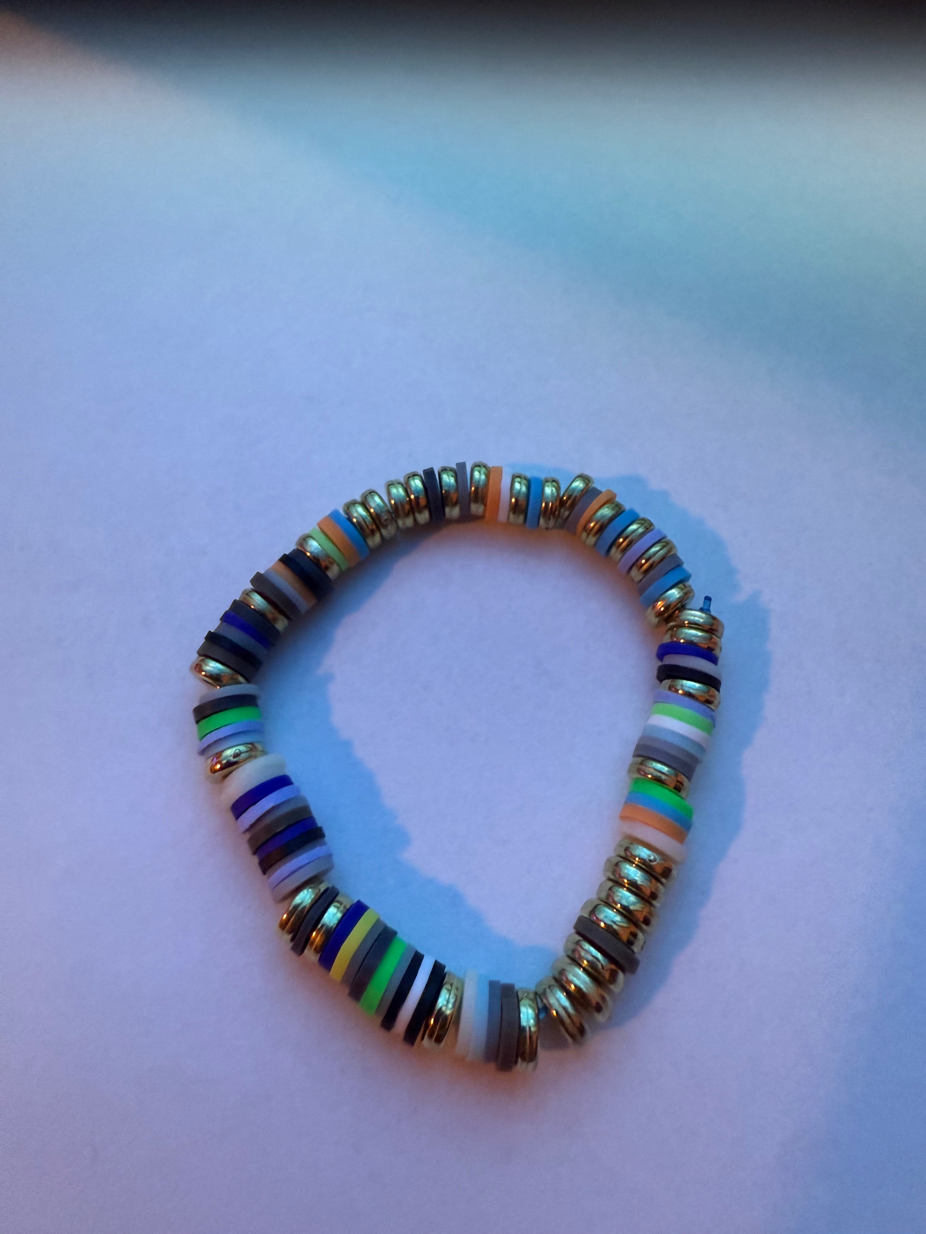 Random beads bracelet